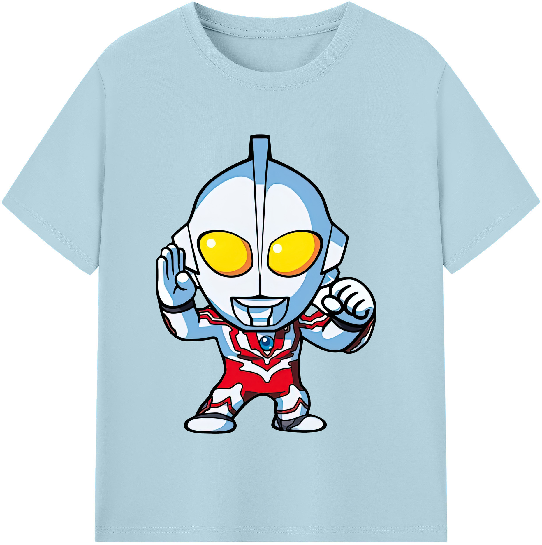 （画像用） ウルトラマン Ultraman 綿100％半袖Tシャツ（フロントプリント）